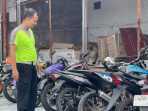 Kendararaan roda dua yang terjaring saat operasi patuh