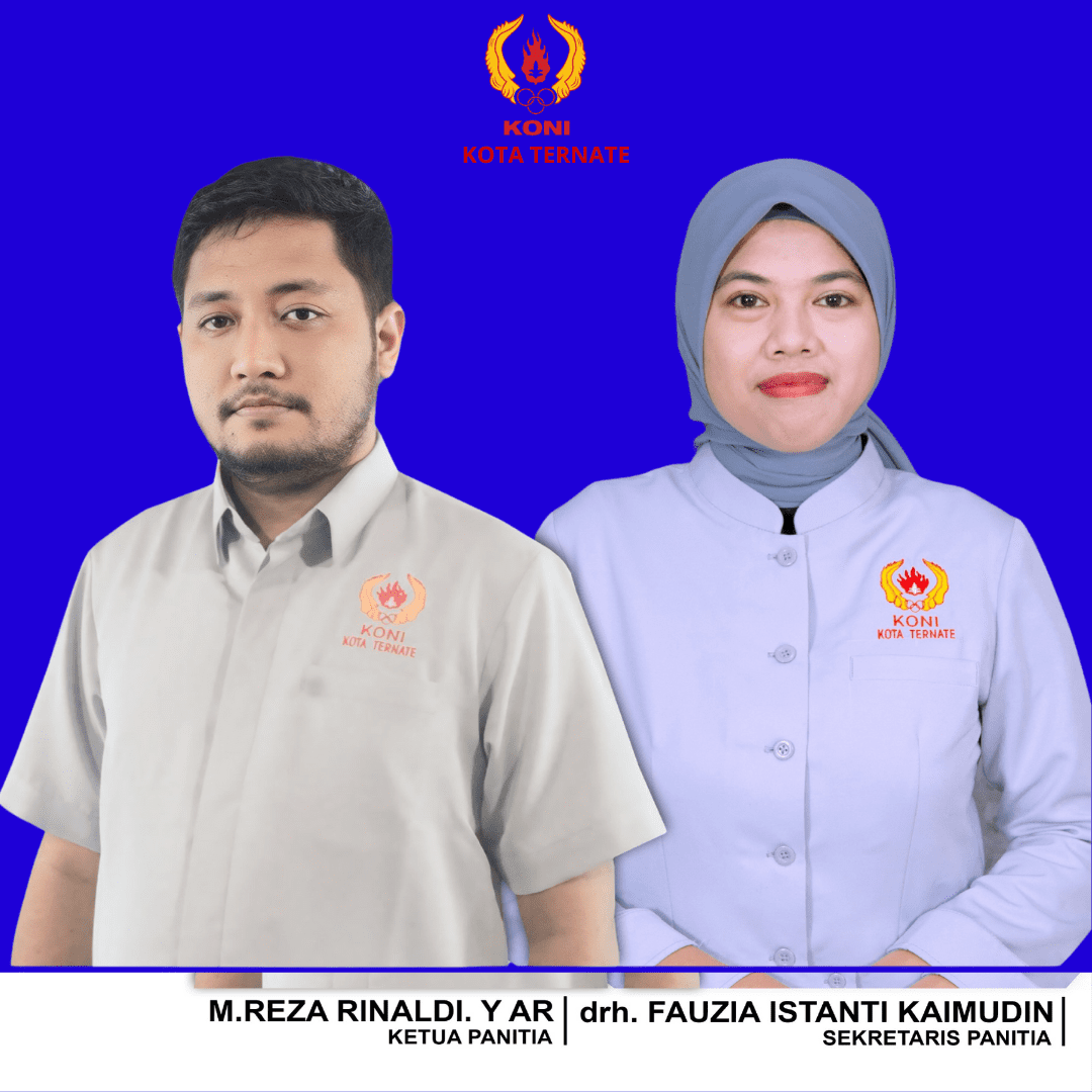 Ketua Panitia M. Reza Rinaldy (Kiri) dan Sekretaris Panitia drh. Fauzia Istanti Kamaludin