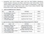 Pengumuman Timsel JPT Pratama di Lingkup Pemkot Ternate