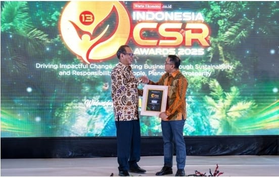 Suasana penerima penghargaan