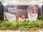 Wali Kota Ternate saat memberikan sambutan pada acara Forum Renstra Perangkat Daerah dan Musyawarah RPJMD